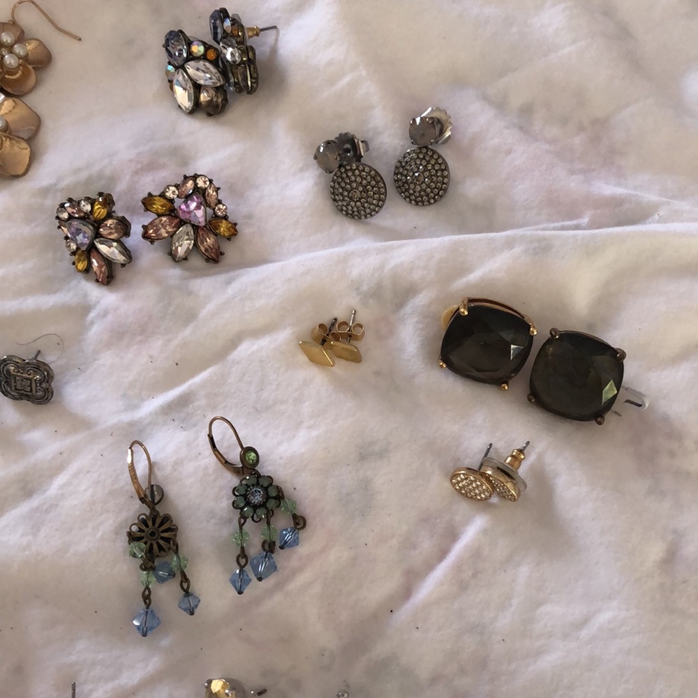Pierced earrings